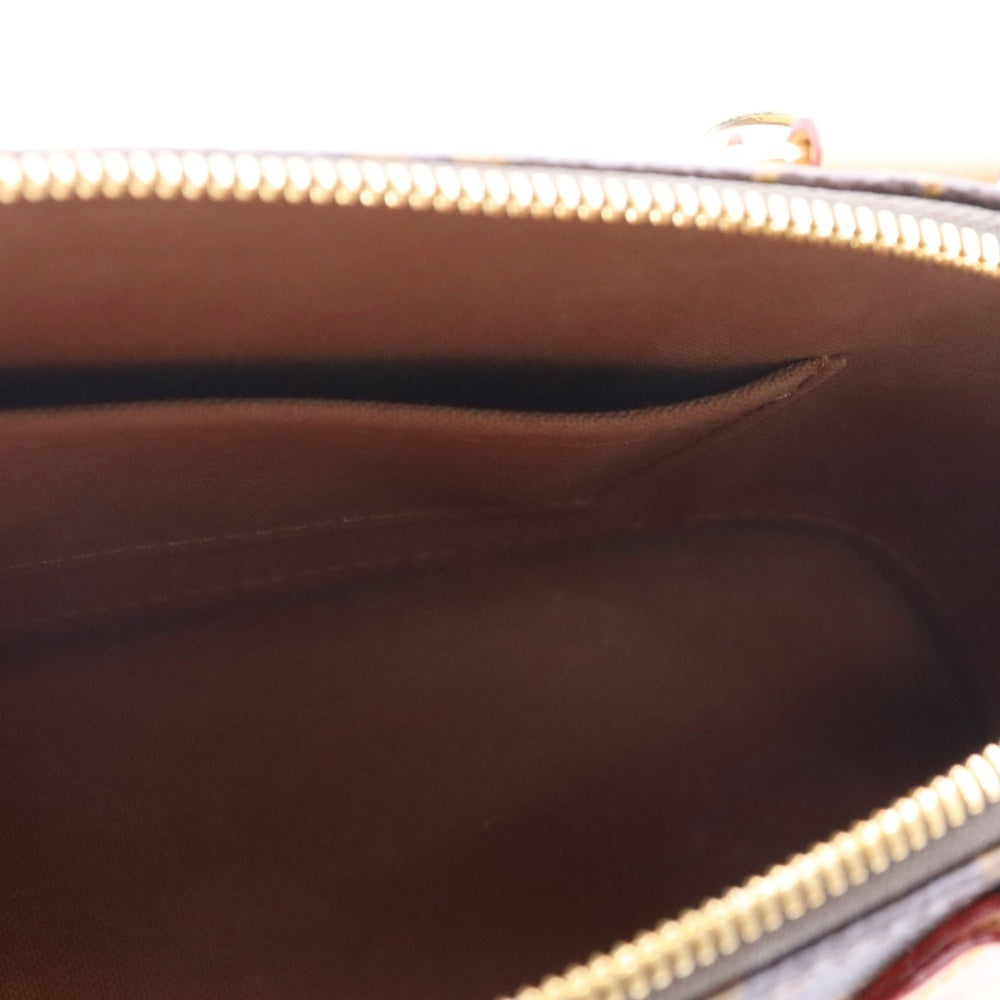 LOUIS VUITTON(ルイヴィトン) アルマBB モノグラム PVC レザー 2WAY ハンド ショルダーバッグ ゴールド金具 ブラウン M53152