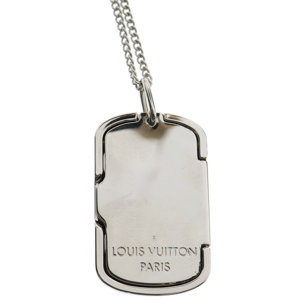 LOUIS VUITTON(ルイヴィトン) LVロケットネックレス M62484 シルバー メタル ペンダント アクセサリー