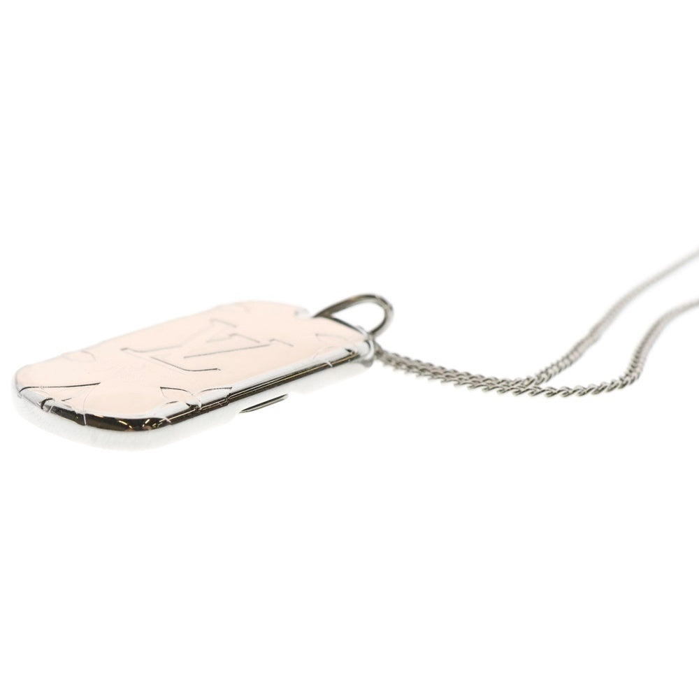 LOUIS VUITTON(ルイヴィトン) LVロケットネックレス M62484 シルバー メタル ペンダント アクセサリー