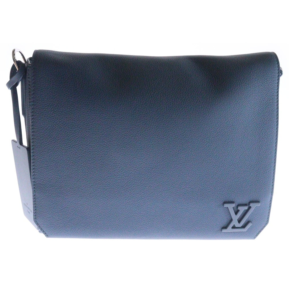 LOUIS VUITTON(ルイヴィトン) アエログラム テイクオフ メッセンジャー ネイビー レザー ショルダーバッグ M21363 ICタイプ