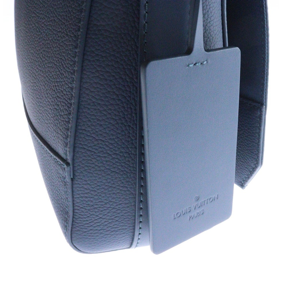 LOUIS VUITTON(ルイヴィトン) アエログラム テイクオフ メッセンジャー ネイビー レザー ショルダーバッグ M21363 ICタイプ