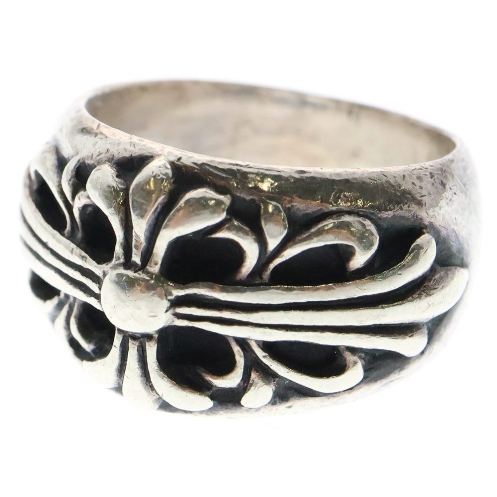 CHROME HEARTS(クロムハーツ) FLRL CRS フローラルクロス リング シルバー BCA346