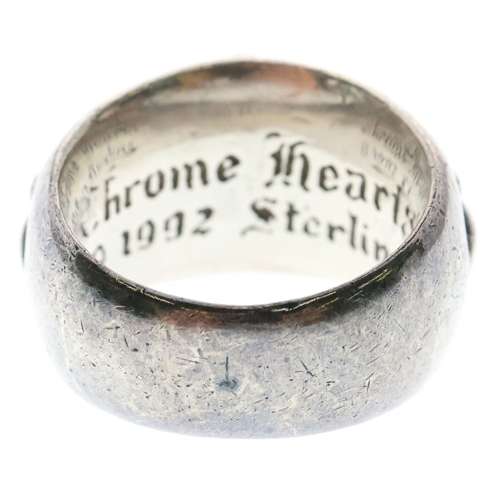 CHROME HEARTS(クロムハーツ) FLRL CRS フローラルクロス リング シルバー BCA346