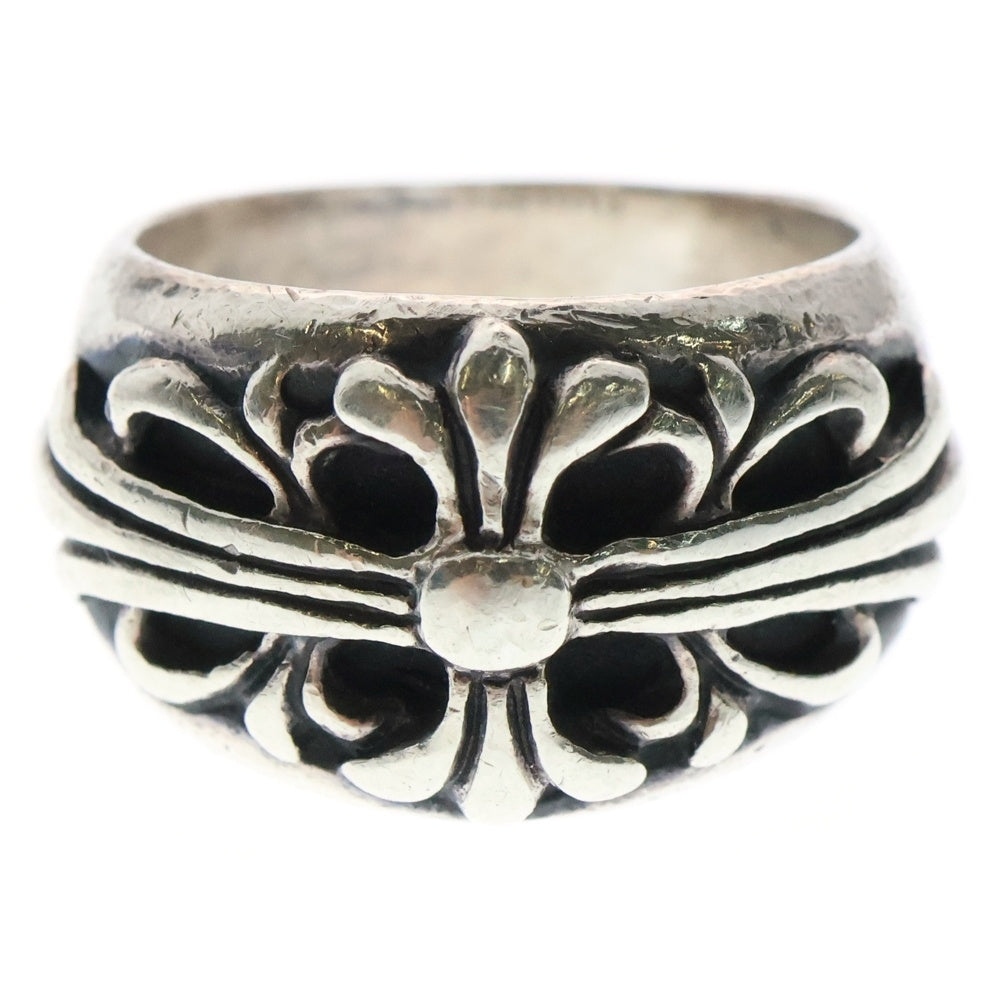 CHROME HEARTS(クロムハーツ) FLRL CRS フローラルクロス リング シルバー BCA346
