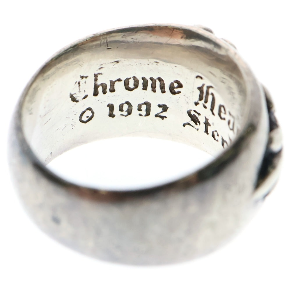 CHROME HEARTS(クロムハーツ) FLRL CRS フローラルクロス リング シルバー BCA346
