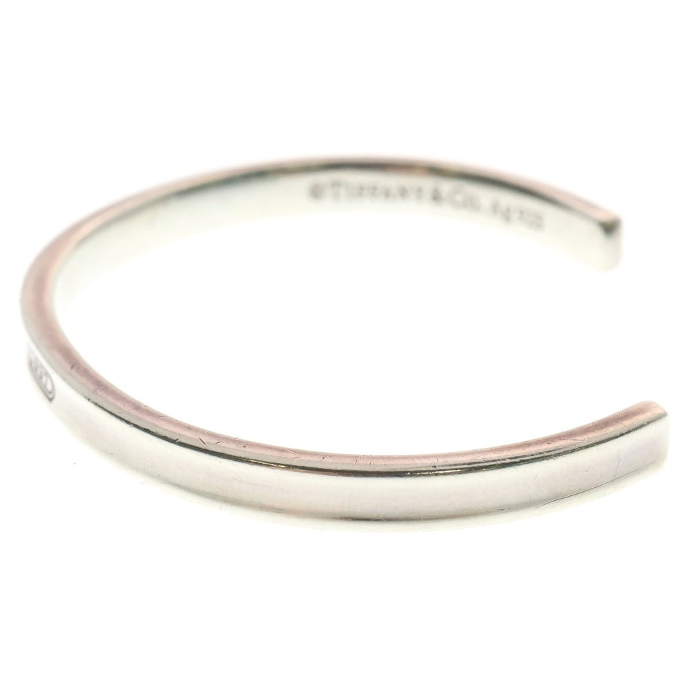 TIFFANY&Co(ティファニー) ナローバングル ブレスレット 1837 シルバー Ag925 SV