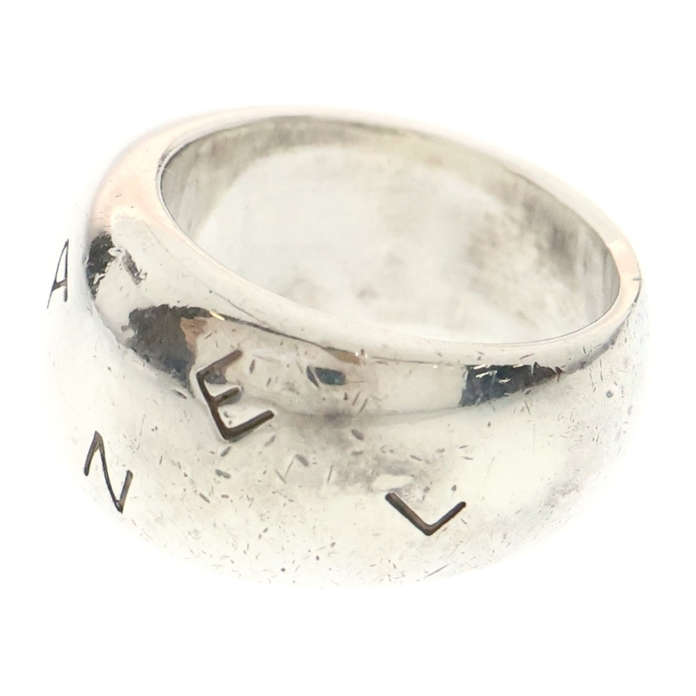 CHANEL(シャネル) ロゴリング 指輪 シルバー 925 21.4g