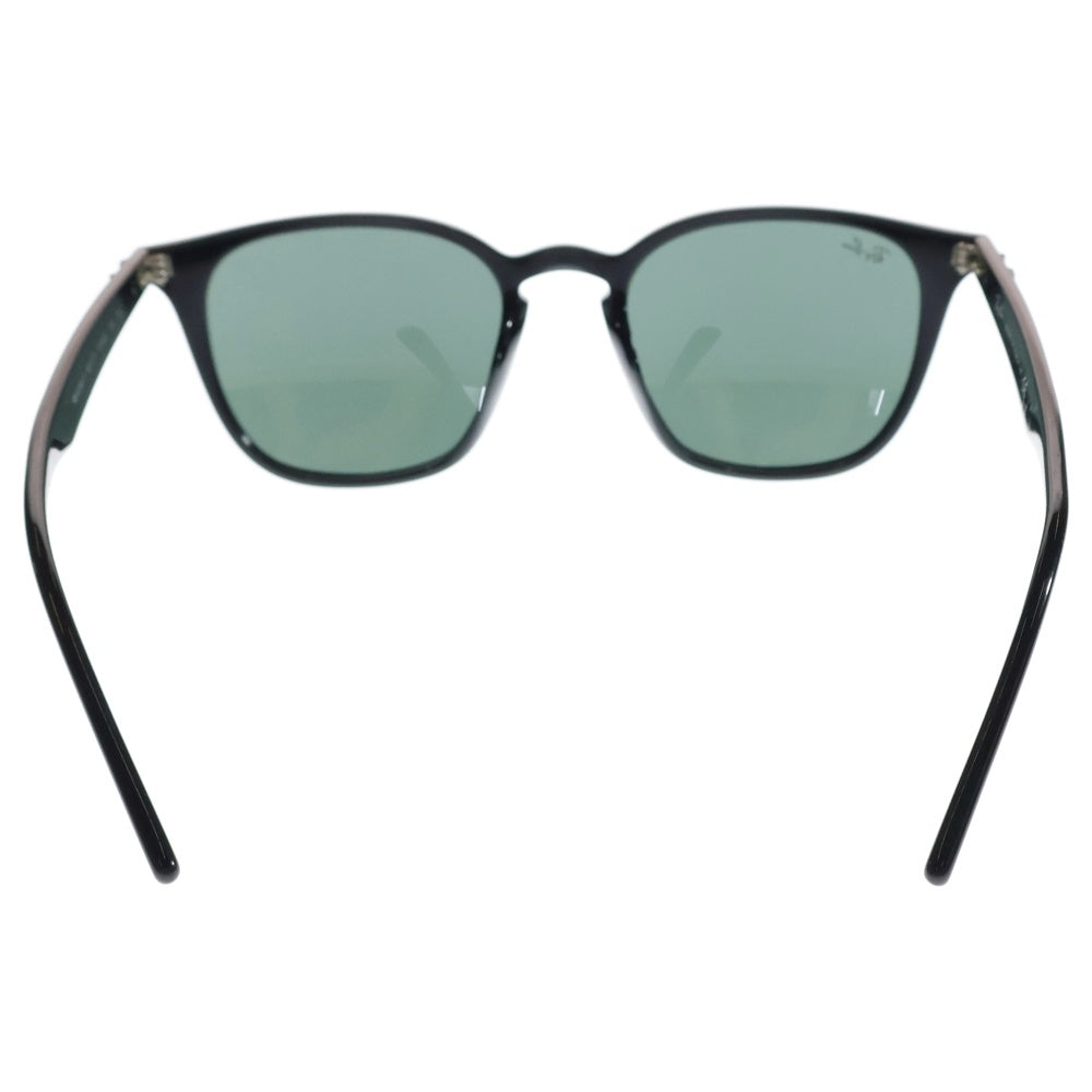 Ray Ban(レイバン) テンプルロゴ ウェリントン サングラス ブラック 52□20 RB4258F