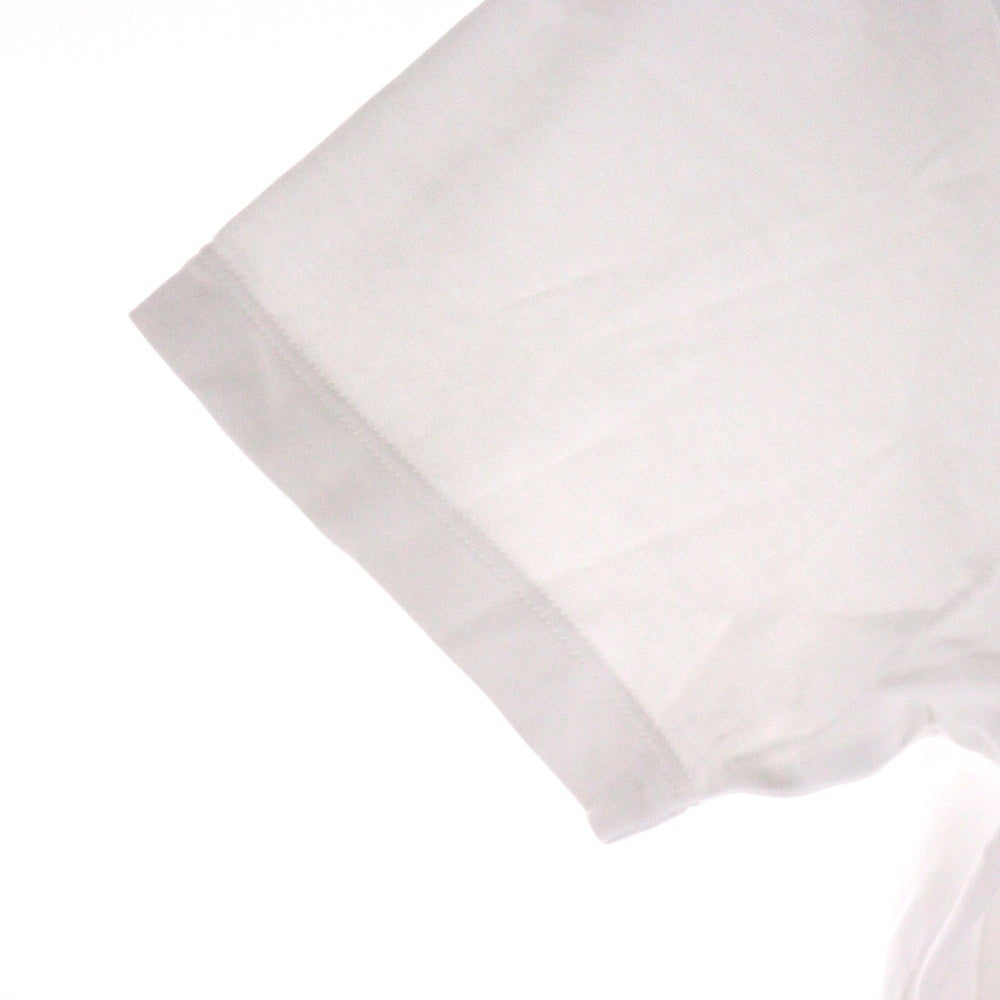 FENDI(フェンディ) ジップポケット ロゴ ショートスリーブカットソー 半袖Tシャツ ホワイト