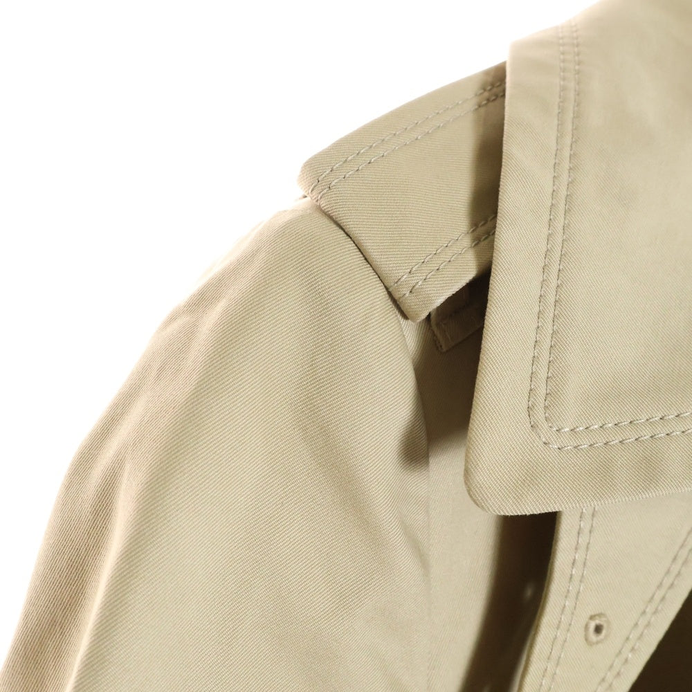 BURBERRY(バーバリー) 裏地ノバチェック総柄 コットン トレンチ ロング コート ベージュ FR526-125-40