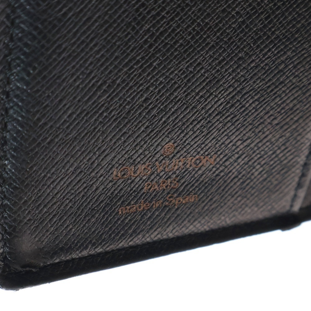 LOUIS VUITTON(ルイヴィトン) エピ アジェンダPM バインダー 手帳カバー ブックカバー ノート ブラック ゴールド金具 R20052