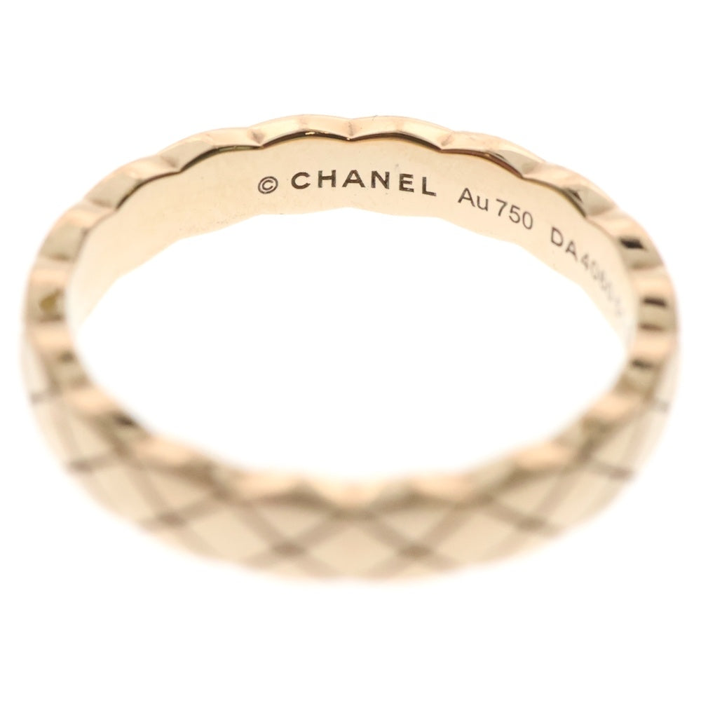 CHANEL(シャネル) ココクラッシュ リング Au750 K18 PG ピンクゴールド 指輪 ジュエリー