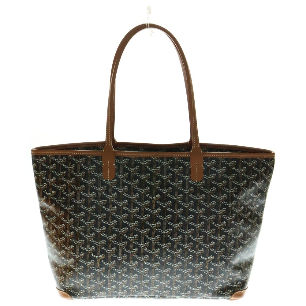 GOYARD(ゴヤール) アルトワPM PVCハンドバッグ ブラック/ブラウン レディース ARTOISPMLTY01CL03P