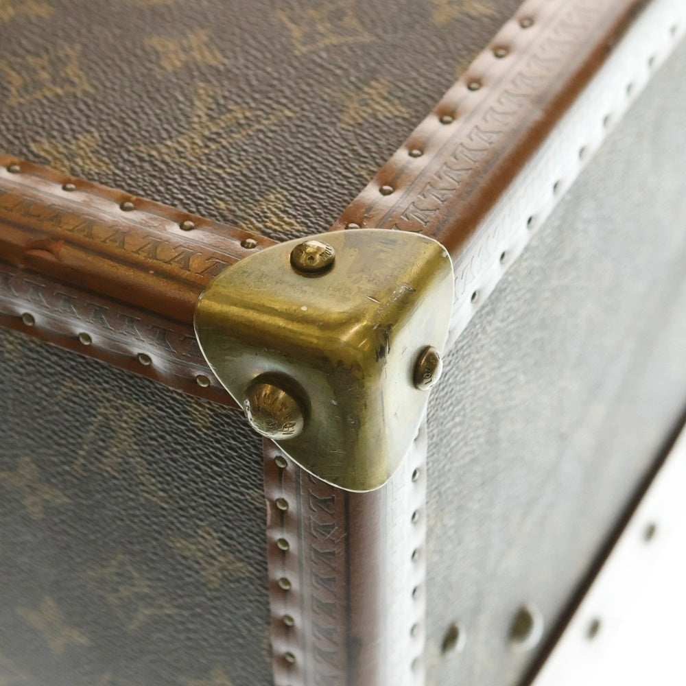 LOUIS VUITTON(ルイヴィトン) アルゼール75 モノグラム トランクケース トラベルバッグ ゴールド金具 ブラウン M21225