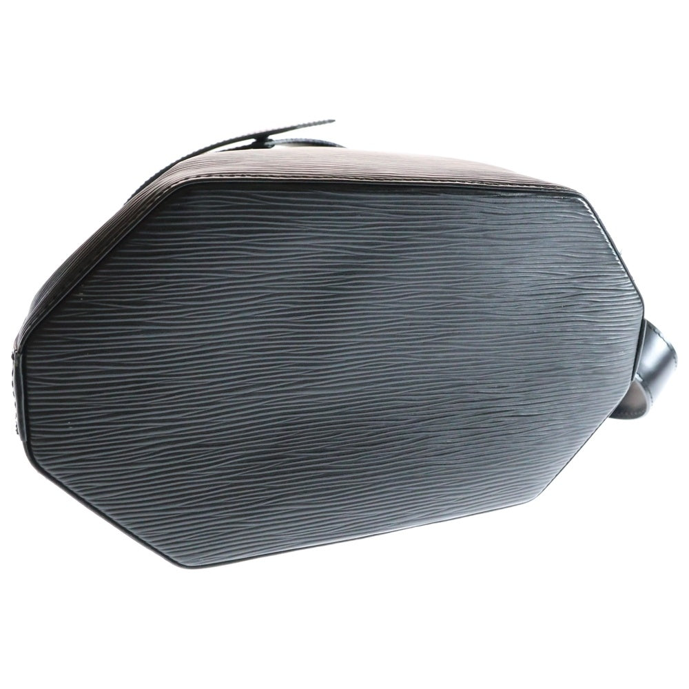 LOUIS VUITTON(ルイヴィトン) エピ サックデポールPM ハンドバッグ ブラック ノワール レザー シルバー金具 M80157
