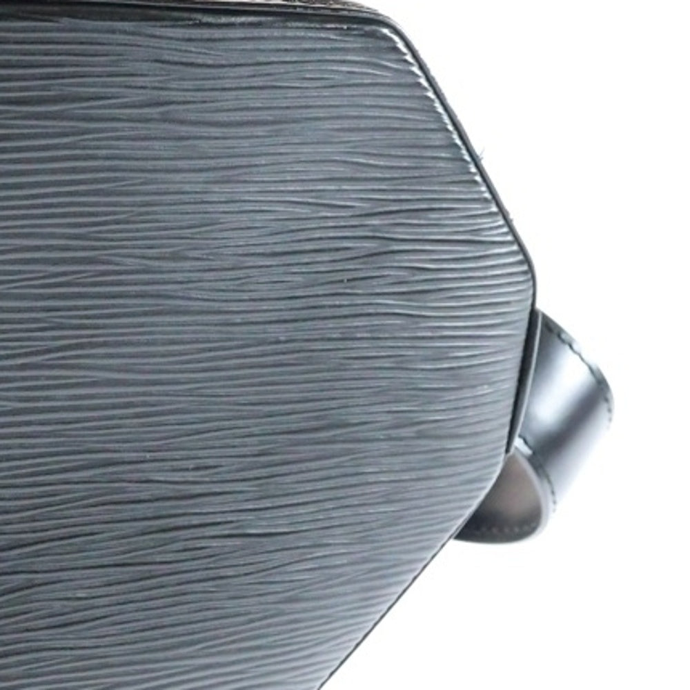LOUIS VUITTON(ルイヴィトン) エピ サックデポールPM ハンドバッグ ブラック ノワール レザー シルバー金具 M80157
