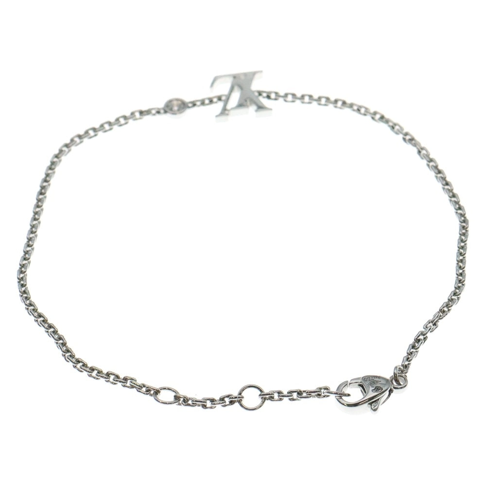 LOUIS VUITTON(ルイヴィトン) ブレスレット イディール ブロッサム LV Au750 K18 WG ホワイトゴールド Q95581