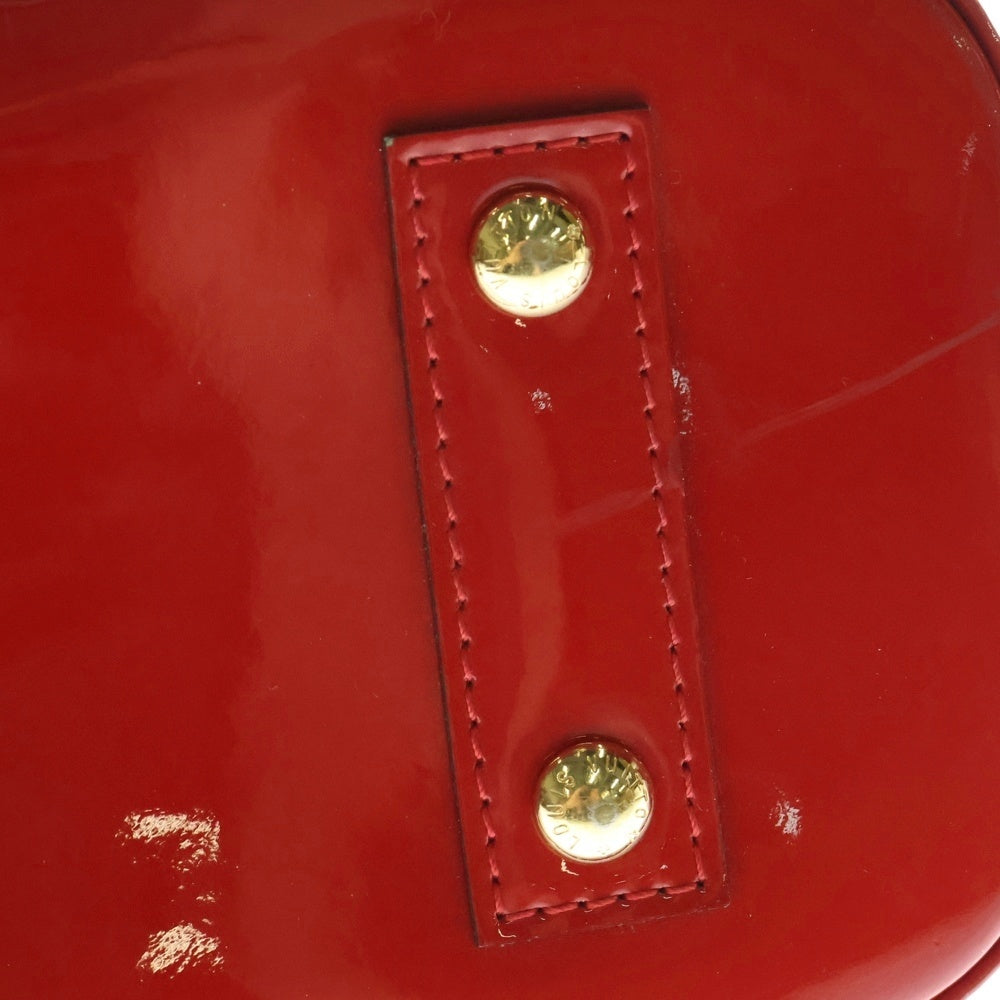 LOUIS VUITTON(ルイヴィトン) ヴェルニ アルマBB パテントレザーハンドバッグ レッド M90174