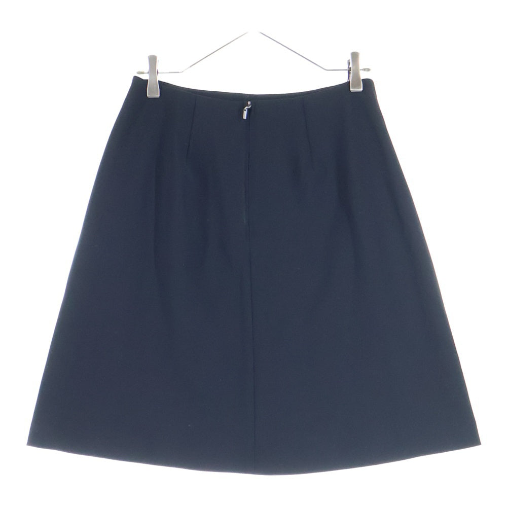 FOXEY(フォクシー) ボタンデザイン ミディアム スカート ブラック レディース 36604-NSSFI107L-2