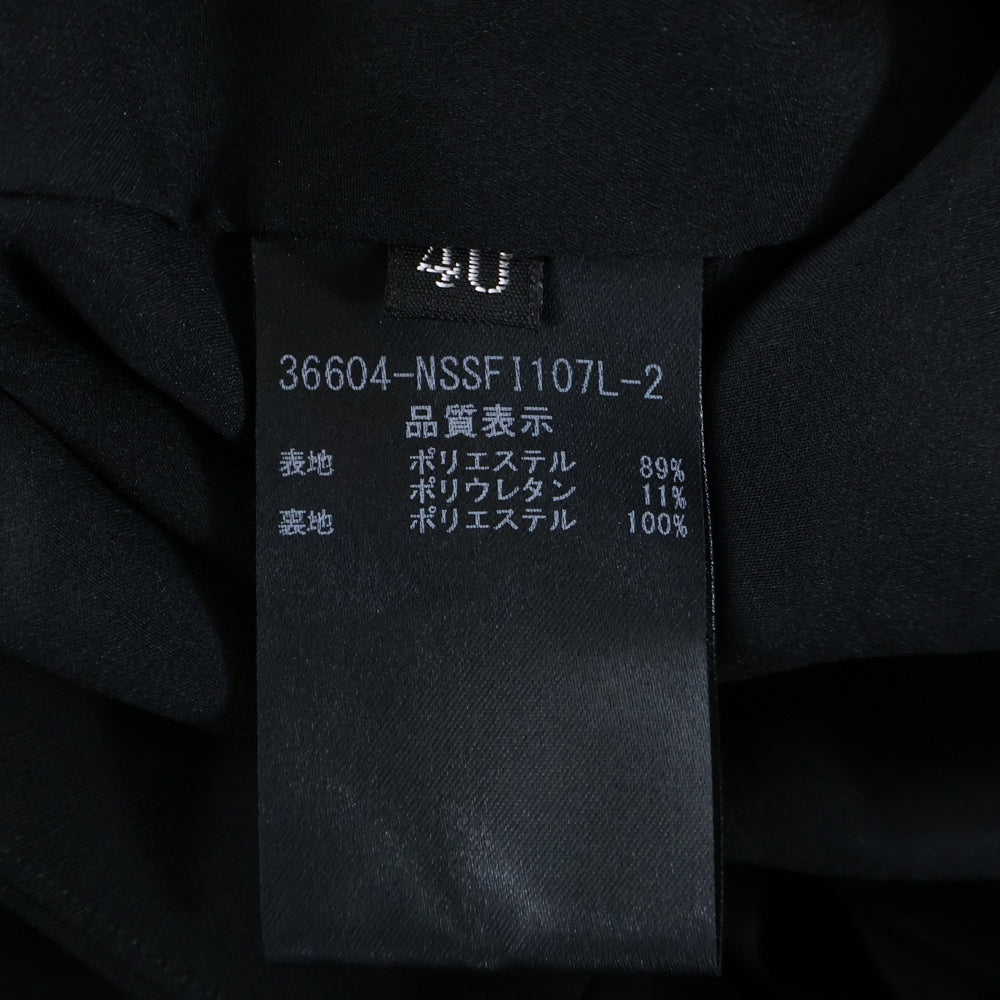 FOXEY(フォクシー) ボタンデザイン ミディアム スカート ブラック レディース 36604-NSSFI107L-2