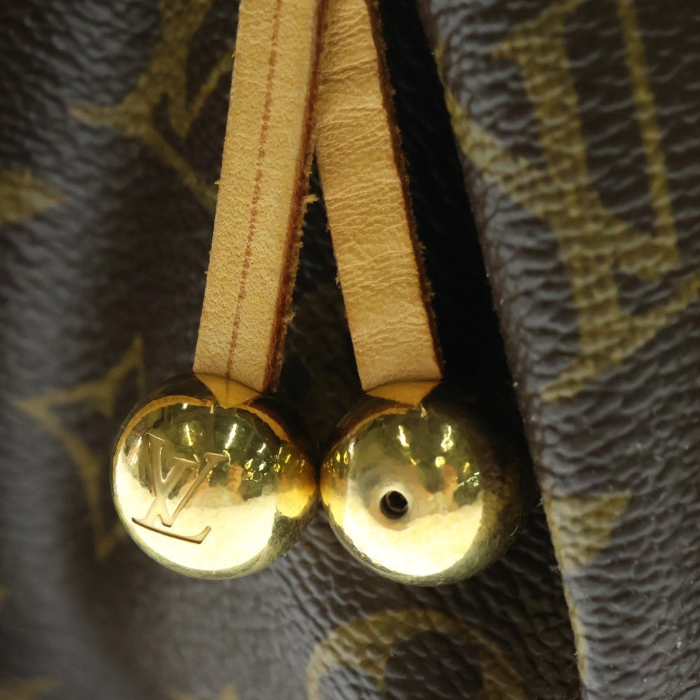 LOUIS VUITTON(ルイヴィトン) モノグラム ポパンクールPM ハンドバッグ ミニバッグ ブラウン ゴールド金具 レザー×PVC M40009