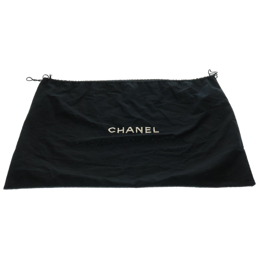 CHANEL(シャネル) マトラッセ ココマーク ラムスキン レザー タッセル フリンジ チェーンショルダーバッグ ゴールド金具 ブラック 0番台