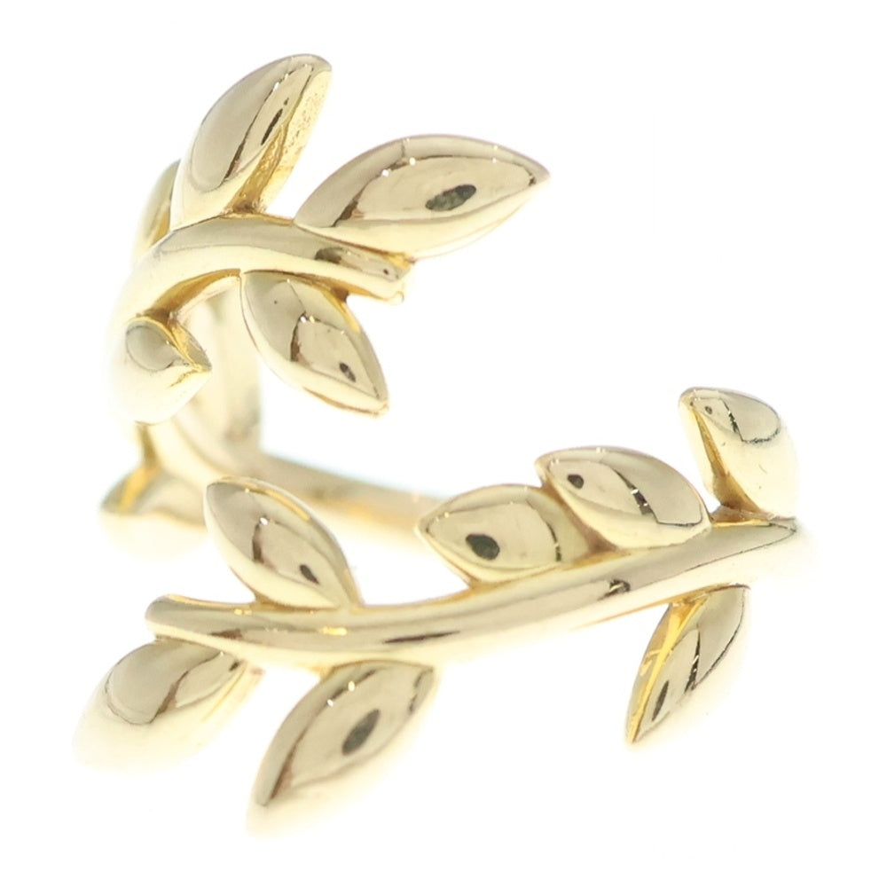 TIFFANY & Co.(ティファニー) オリーブ リーフ バイパス パロマピカソ リング 指輪 K18PG ピンクゴールド