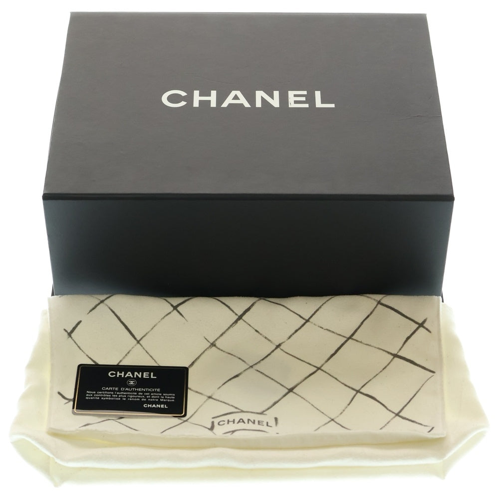 CHANEL(シャネル) マトラッセ25 ダブルフラップ ダブルチェーン チェーン ショルダーバッグ ブラック キャビアスキン シルバー金具