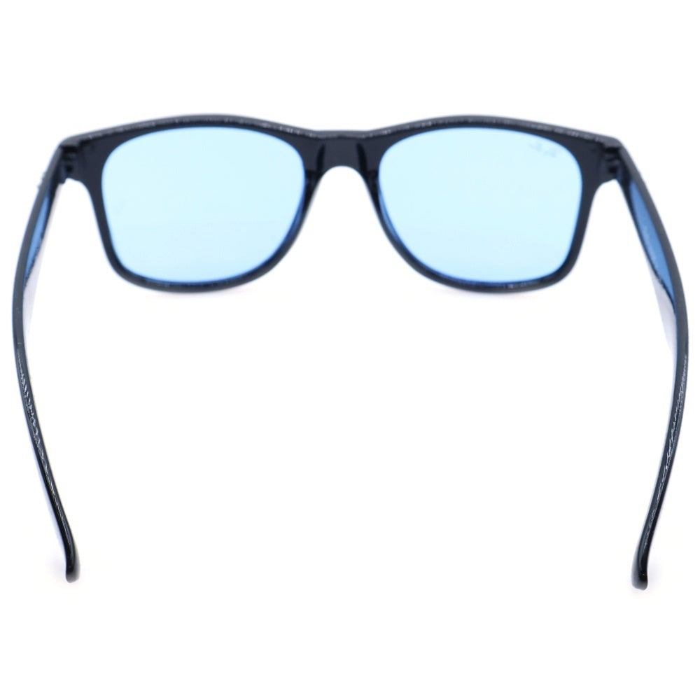 Ray Ban(レイバン) ウェリントンカラーレンズサングラス アイウェア ブラック/ブルー RB2140 56□20-139