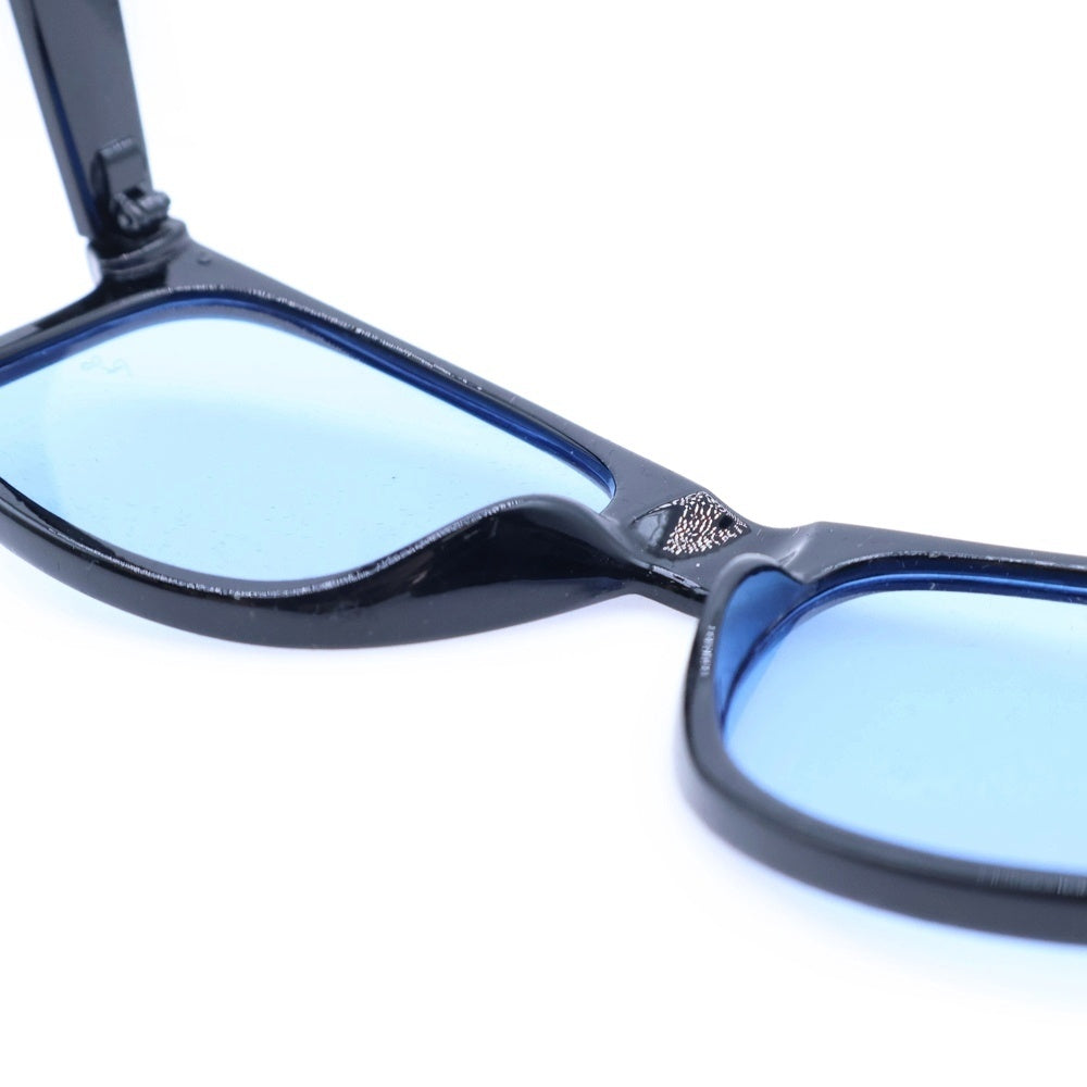 Ray Ban(レイバン) ウェリントンカラーレンズサングラス アイウェア ブラック/ブルー RB2140 56□20-139