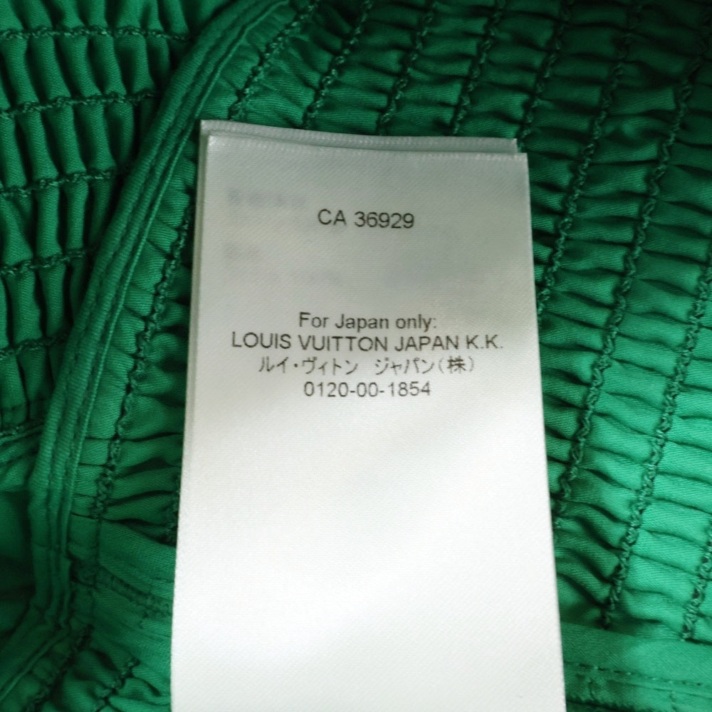 LOUIS VUITTON(ルイヴィトン) 23SS ラッフル トリム ノースリーブ プルオーバー ブラウス グリーン レディース RW231B XKG FOTO40