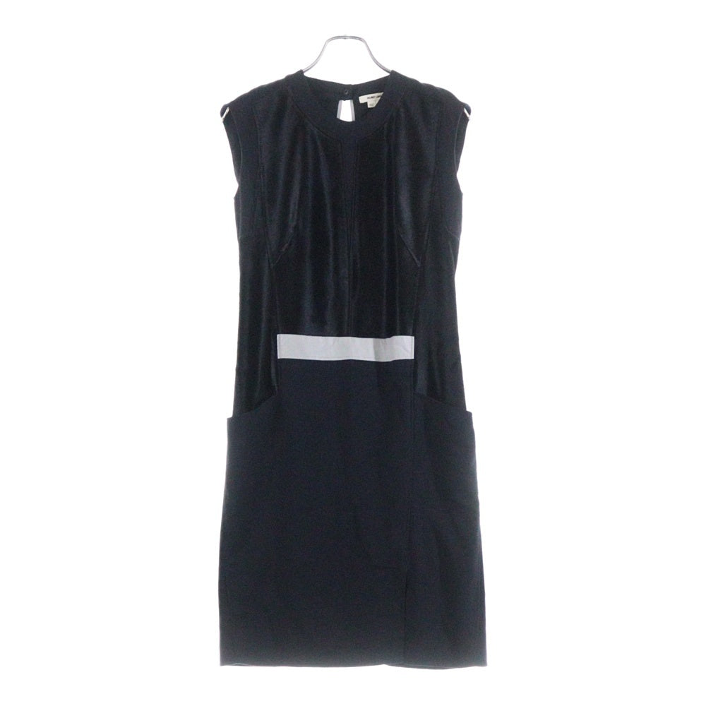 HELMUT LANG(ヘルムートラング) ハラコ レザー切り替え パッチワーク 