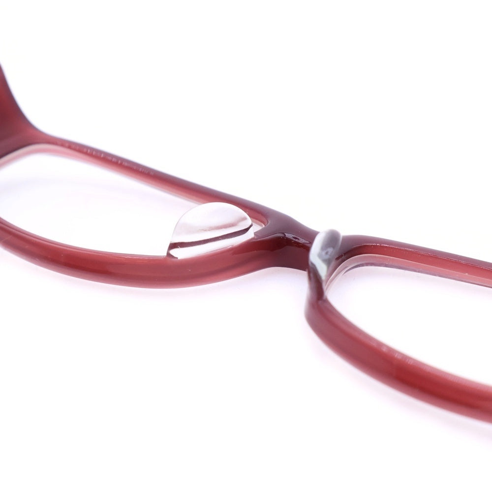 GUCCI(グッチ) GGロゴ インターロッキングGテンプル 眼鏡 アイウェア ワインレッド