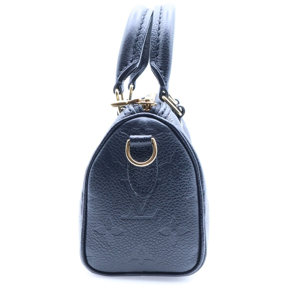 LOUIS VUITTON(ルイヴィトン) モノグラムアンプラント ナノ・スピーディ ノワール 2WAY レザーハンドバッグ ショルダーバッグ ブラック M82450