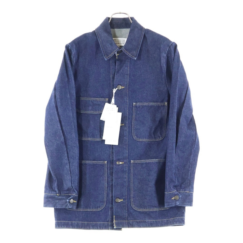 Maison Margiela 0(メゾンマルジェラ) 22AW 4Pocket Dnim Jacket 4ポケットロングデニムジャケット ブルー S51DL0399 S30736