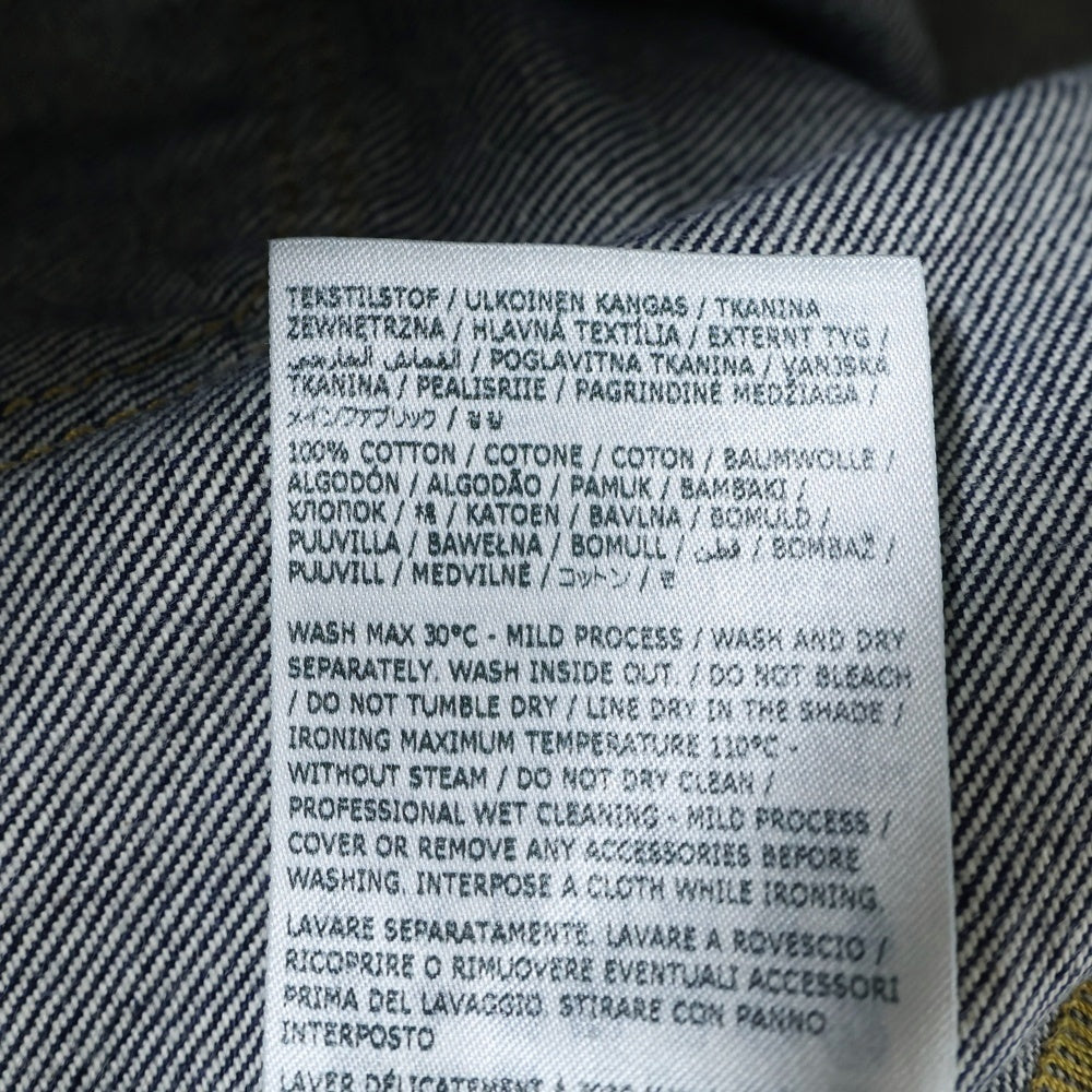 Maison Margiela 0(メゾンマルジェラ) 22AW 4Pocket Dnim Jacket 4ポケットロングデニムジャケット ブルー S51DL0399 S30736