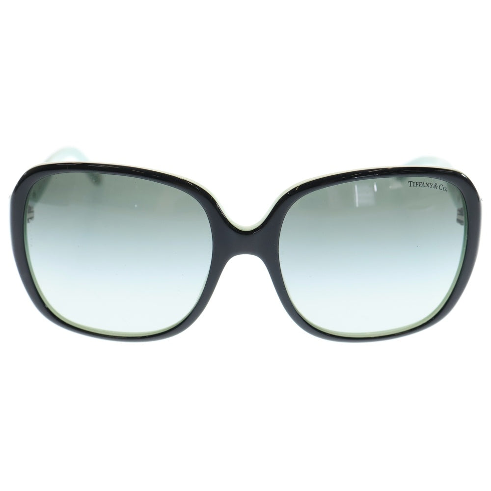 TIFFANY & Co.(ティファニー) ウェリントン サングラス ブルー×ブラック TF4056 アイウェア レディース