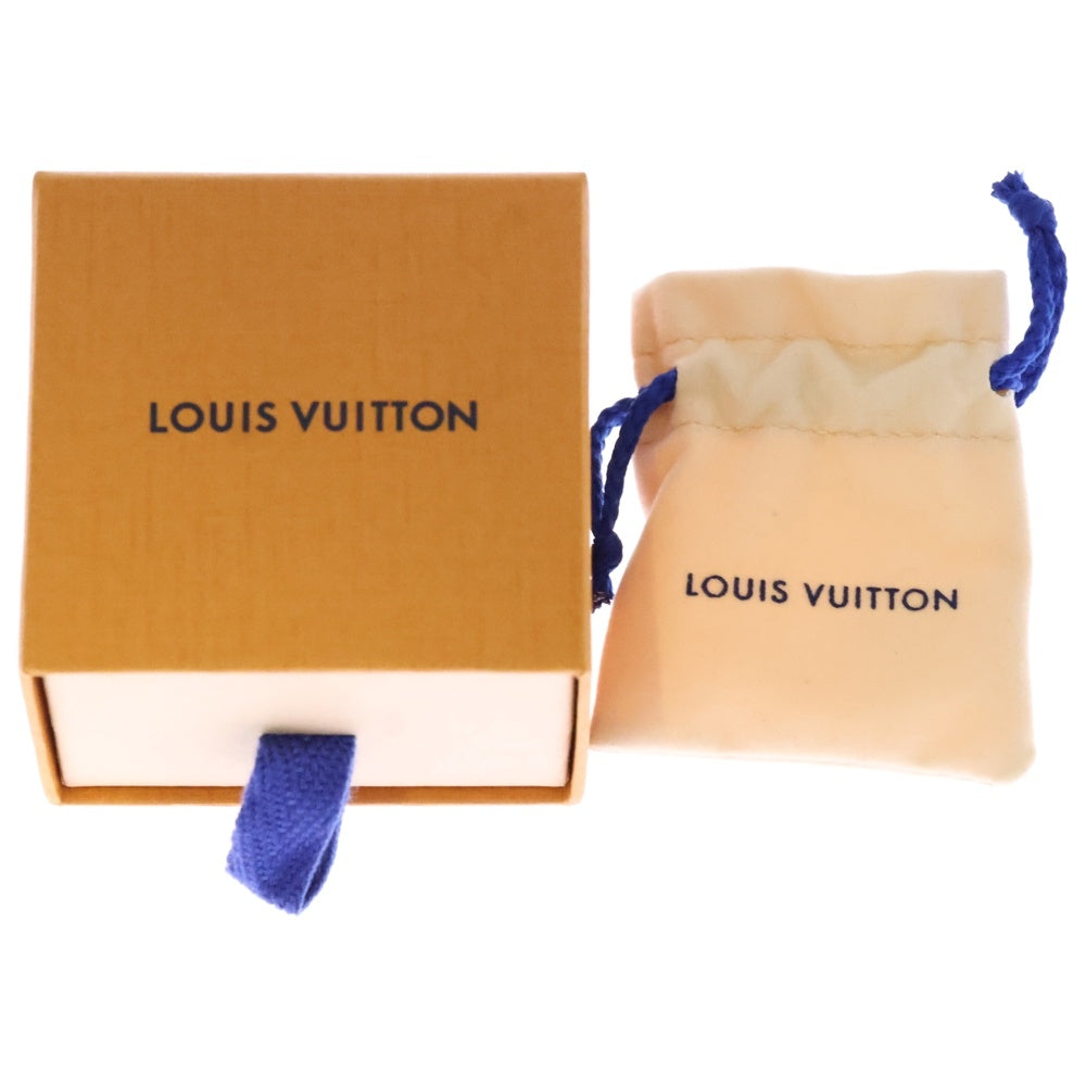 LOUIS VUITTON(ルイヴィトン) LVアイコニックロゴ ラインストーン ネックレス ペンダント チェーン シルバー M02751