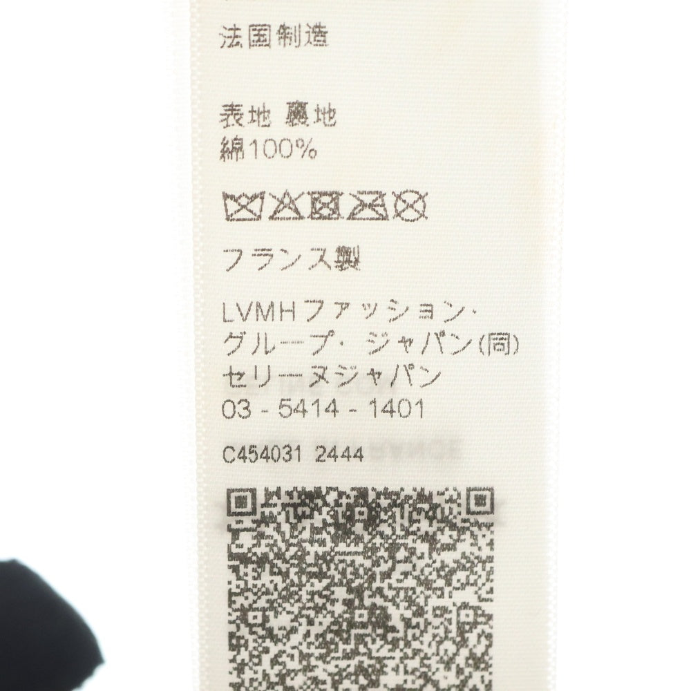 CELINE(セリーヌ) トリオンフ 刺繍 コーデユロイキャップ ブラック