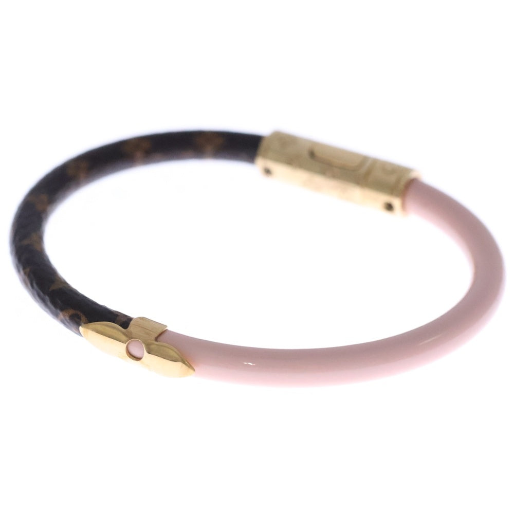 LOUIS VUITTON(ルイヴィトン) ブラスレ デイリー コンフィデンシャル ブレスレット ピンク×ブラウン M6244F
