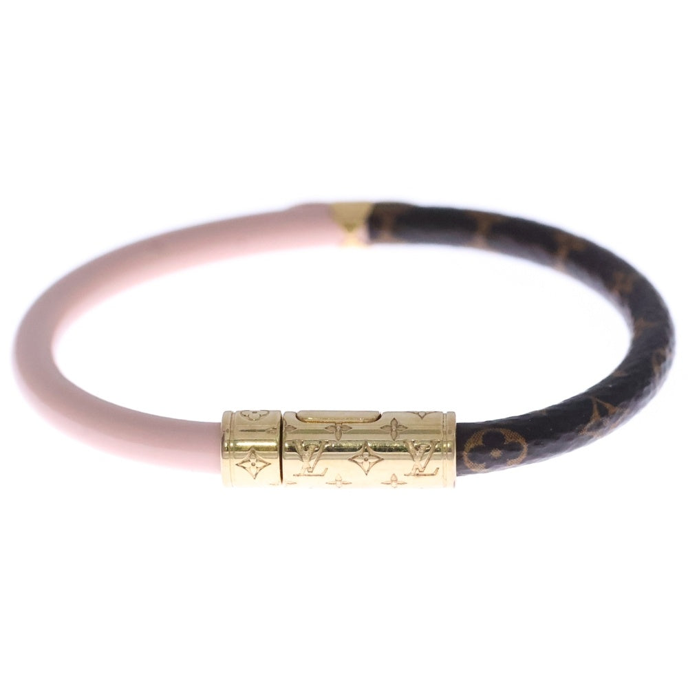 LOUIS VUITTON(ルイヴィトン) ブラスレ デイリー コンフィデンシャル ブレスレット ピンク×ブラウン M6244F