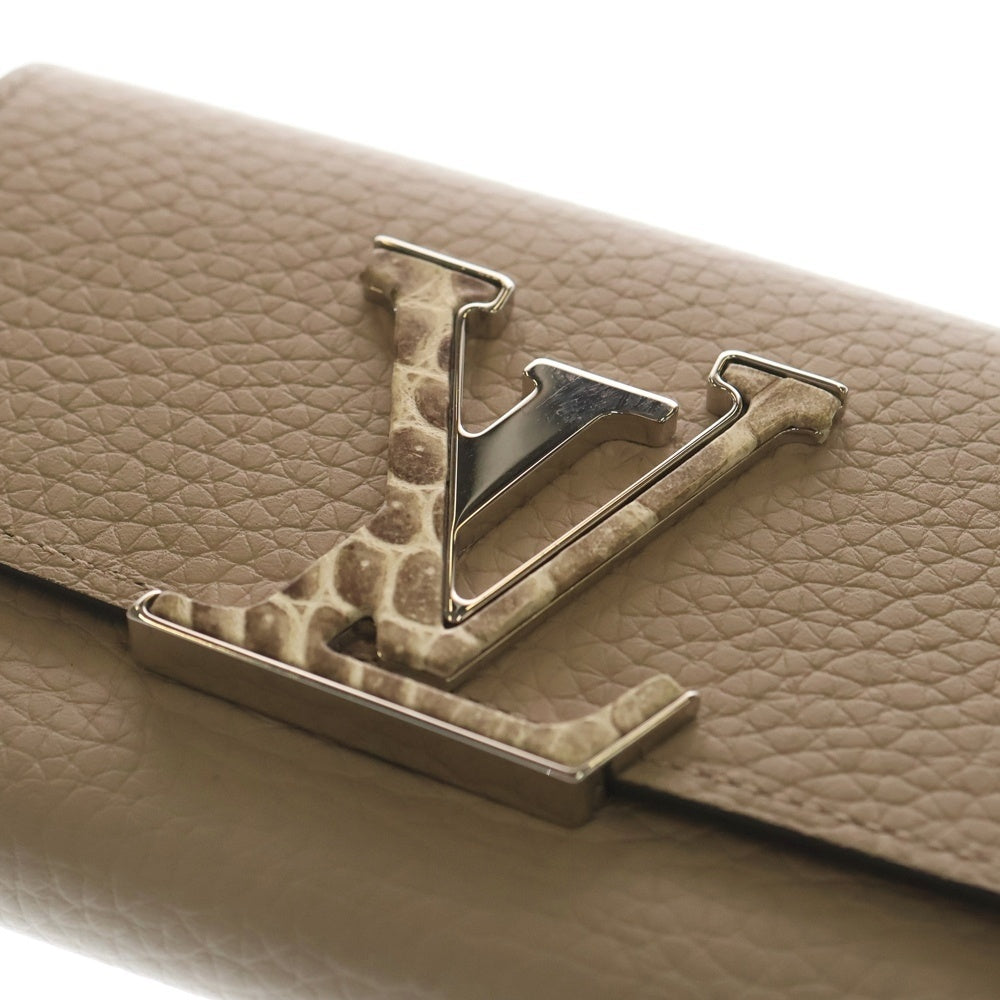 LOUIS VUITTON(ルイヴィトン) トリヨン×クロコ ポルトフォイユ・パラス ガレ 財布 ウォレット N83636 ICタイプ レディース