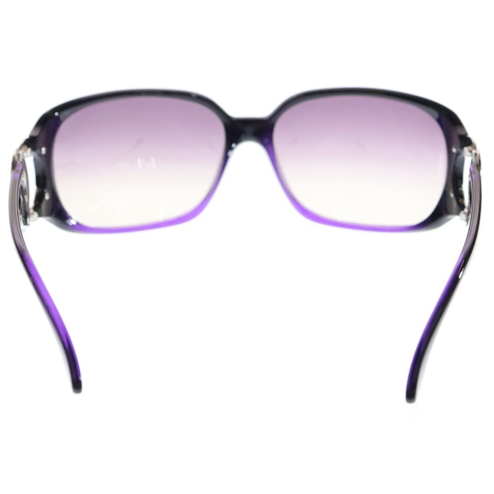 CHANEL(シャネル) サングラス ココマーク ウェリントン セルフレーム フルリム サングラス パープルフレーム グラデーションレンズ シルバー金具