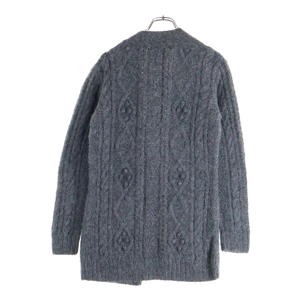 HERMES(エルメス) アルパカ ウール カーディガン グレー