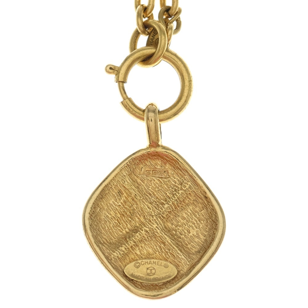 CHANEL(シャネル) ココマーク ひし形ネックレス ペンダント チェーン ゴールド