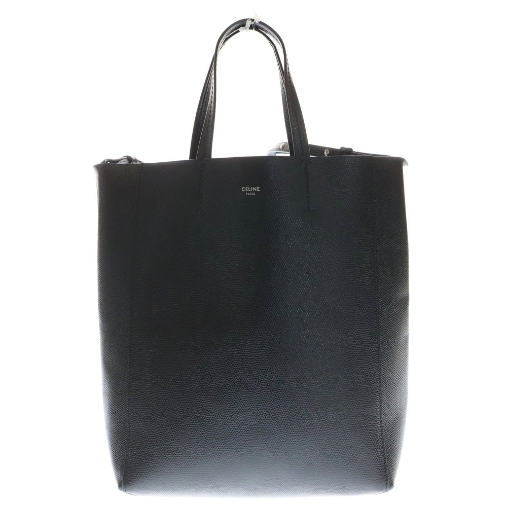 限定価格　セリーヌ　バーティカル カバ スモール　トートバッグ　黒 CELINE(セリーヌ) バーティカルカバスモール 2WAYトートバッグ レザー