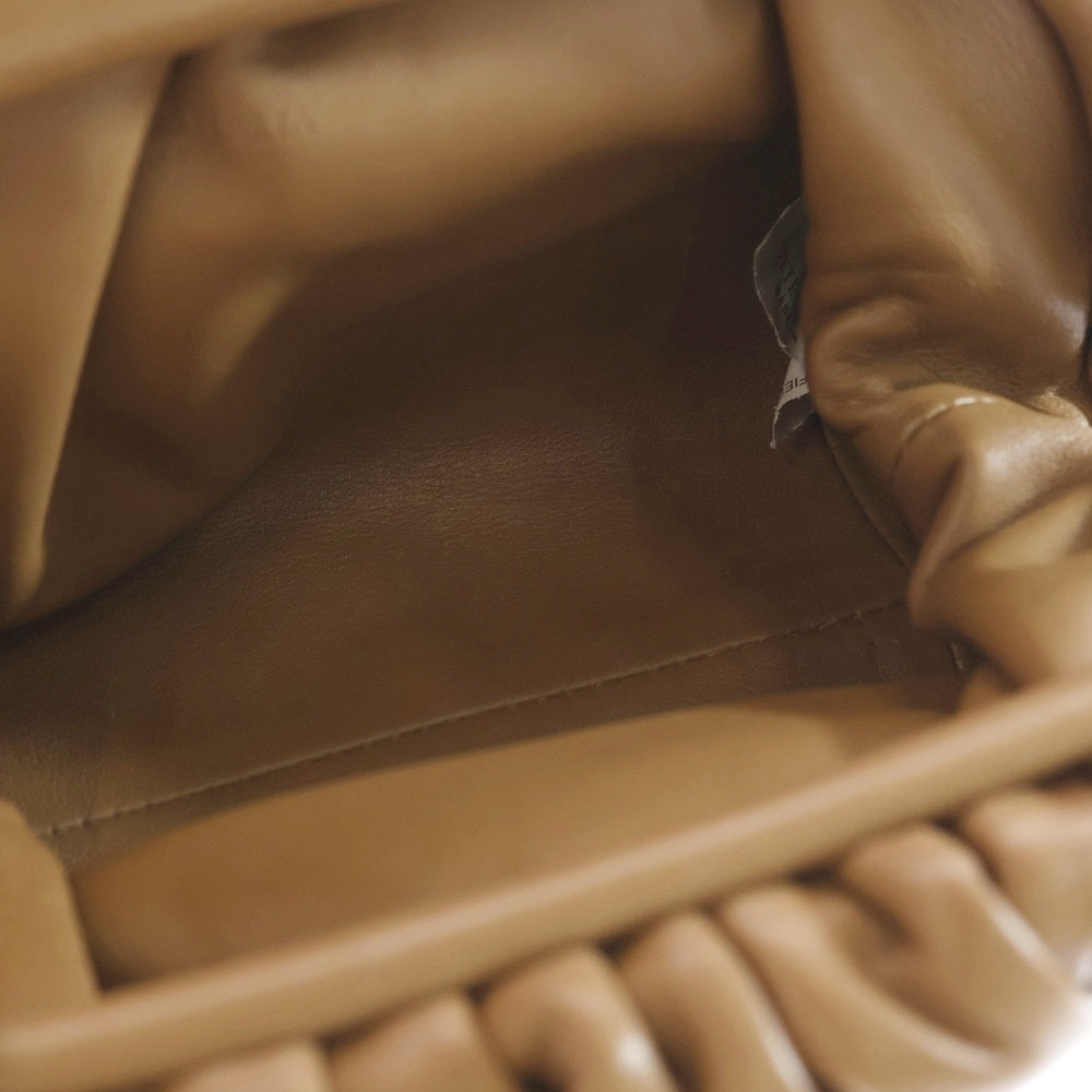 BOTTEGA VENETA(ボッテガヴェネタ) ポーチ クラッチバッグ ハンドバッグ ブラウン レザー