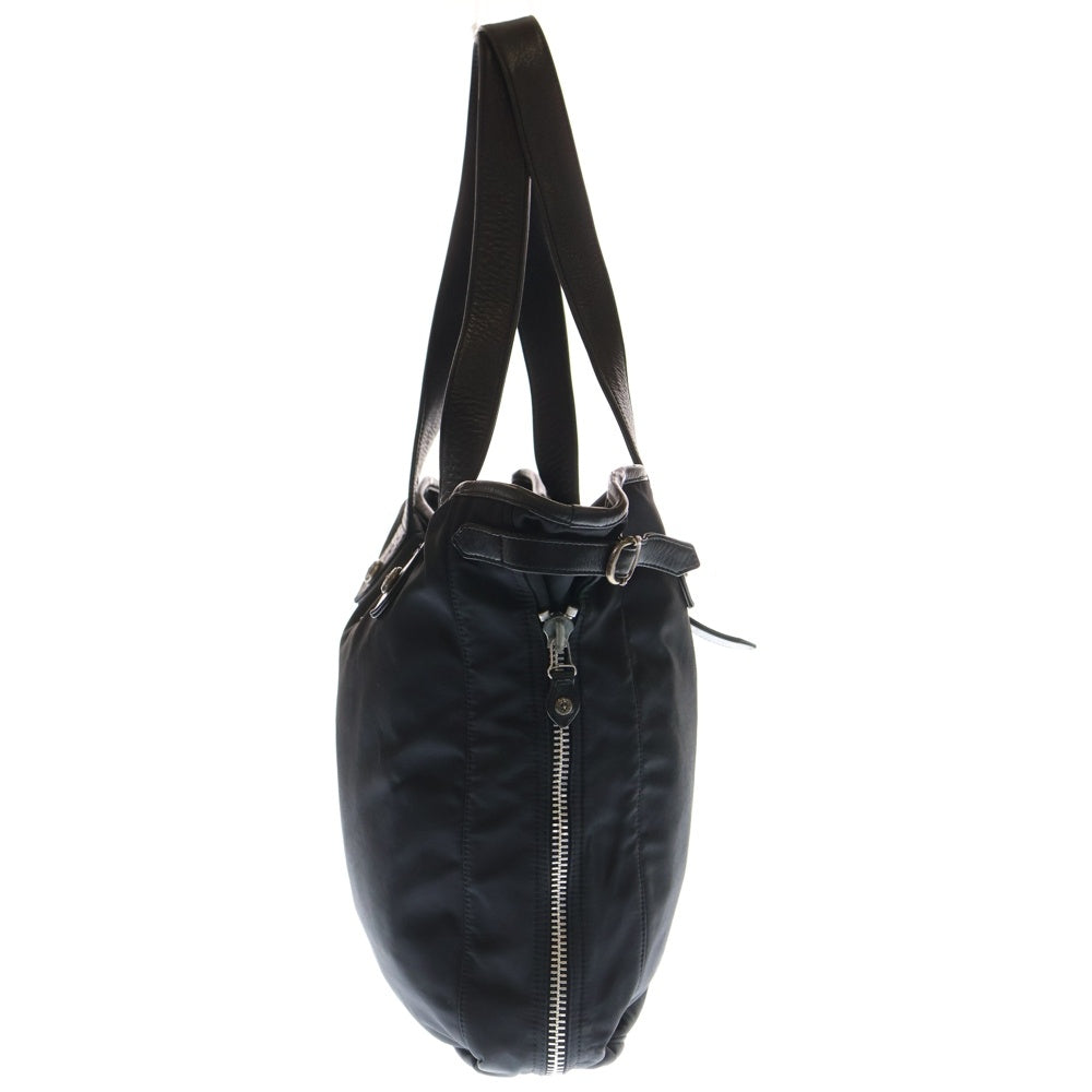 CHROME HEARTS(クロムハーツ) ガンスリンガー ストラップ ナイロン レザー トートバッグ ブラック シルバー