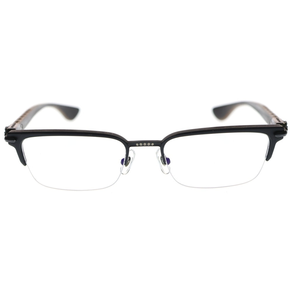 CHROME HEARTS(クロムハーツ) SUGAR WALLS シュガーウォール CHクロステンプル トップリム フレーム サングラス メガネ 眼鏡 アイウェア ブラック/ブラウン