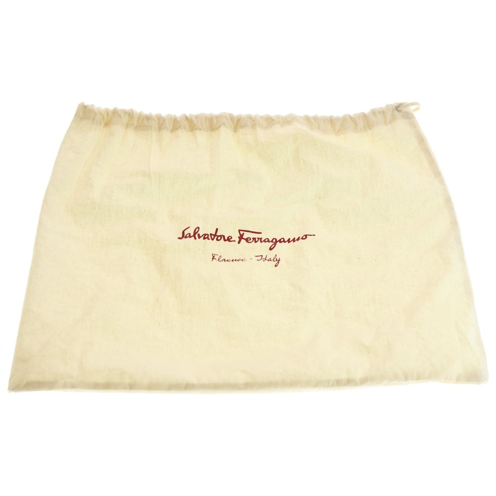 Salvatore Ferragamo(サルヴァトーレ フェラガモ) ヴァラ リボン ショルダーバッグ ライトブルー レザー レディース